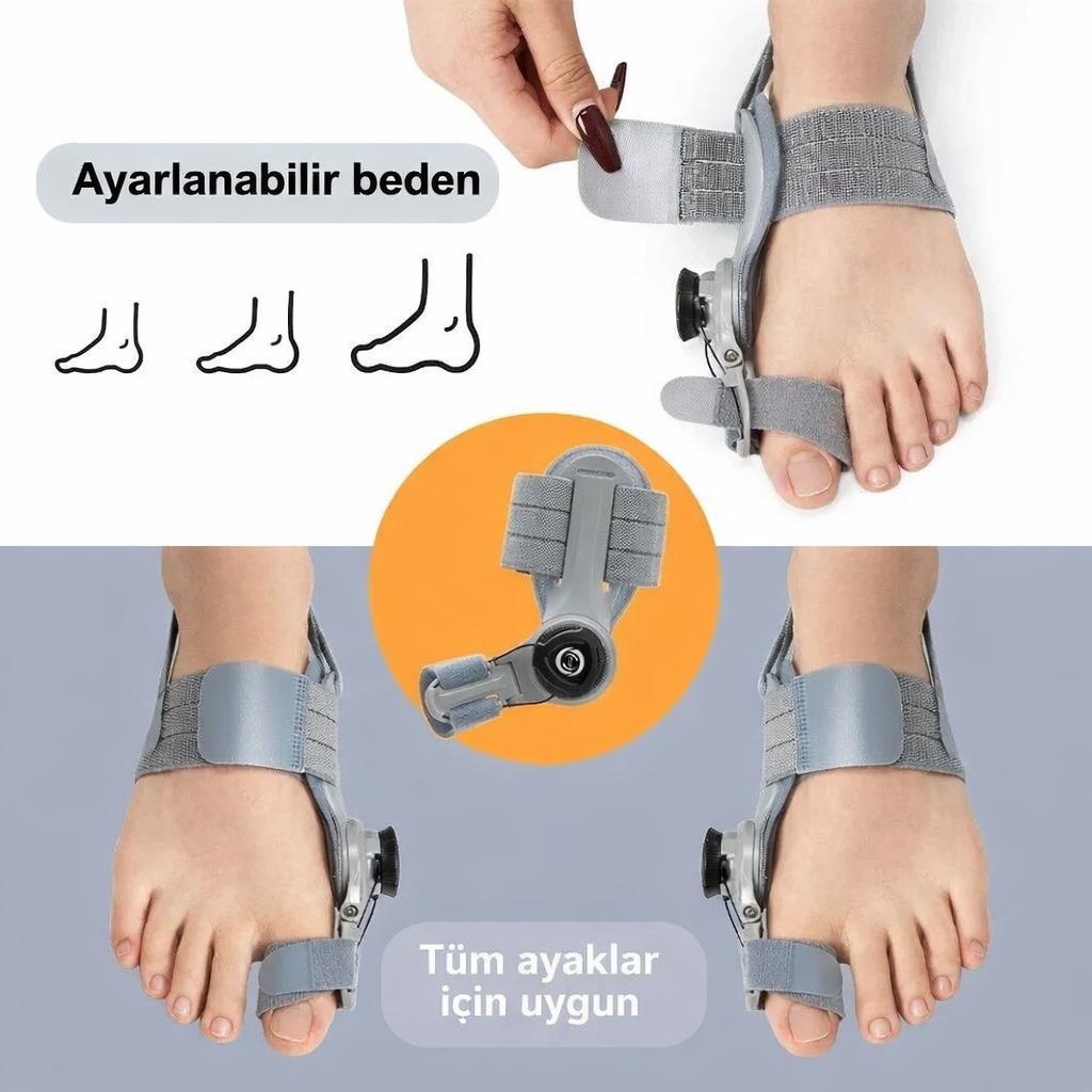 LaraL Ayarlanabilir Halluks Valgus Desteği