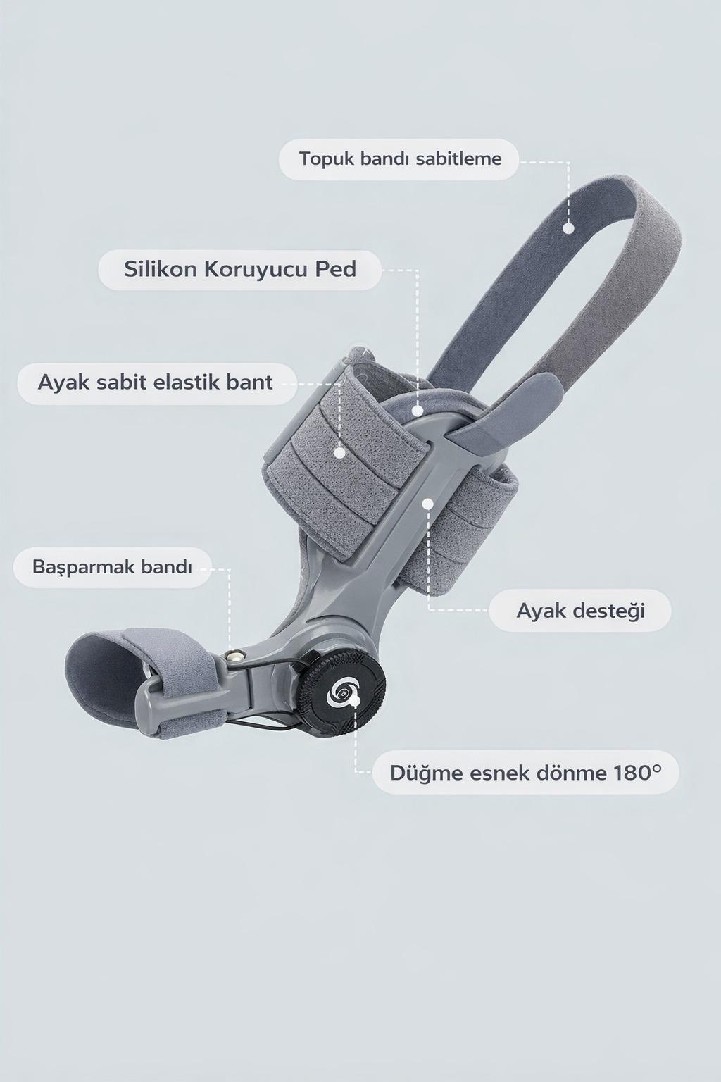 LaraL Ayarlanabilir Halluks Valgus Desteği